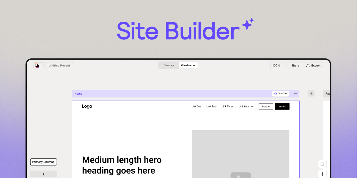 Relume Site Builder